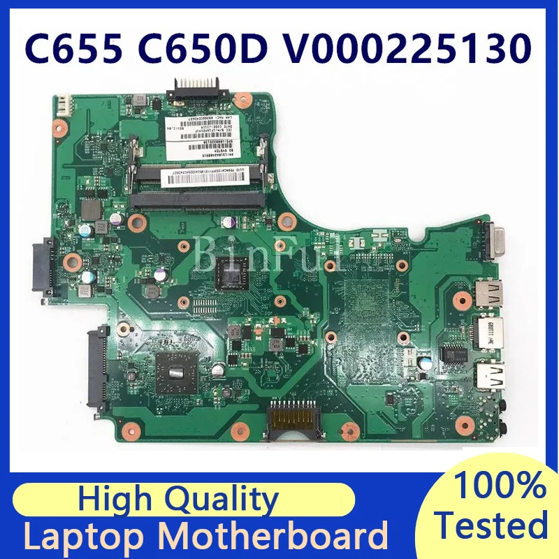 

Mainboard For Toshiba Suitable C655D C650D V000225130 6050A2408901-MB-A02 Laptop Motherboard 100% Full Tested Working Well