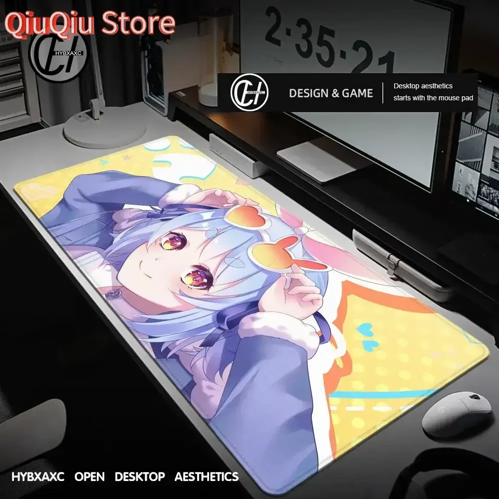 

Kawaii Mouse Pad Girl Hololive Usada Pekora Keyboard Pad Mousepad Office Cartoon Mouse Mat Gamer Computer Rubber Anime Desk Mat