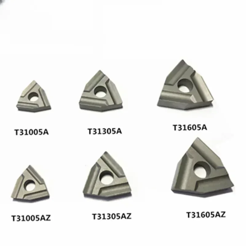 

20pcs 31005A 31305A 31605AZ 32210D YT15 / YW2 CNC Machine Clamping Carbide Inserts External Turning Blade Carbide TipsA