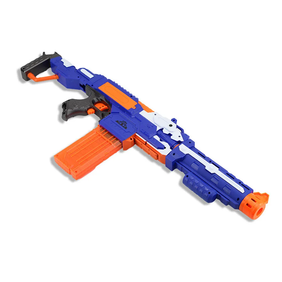 Soft Bullet Toy Guns Electric Foam Dart Blaster Fake Gun with Target For Children Boys Birthday Gifts Cosplay Outdoor Game