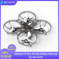 BETAFPV Meteor75 Pro O4 Brushless Whoop Quadcopter ELRS 2.4G Receiver 1S Matrix 1S 3IN1 HD FC PNP(without HD VTX)/O4 Version