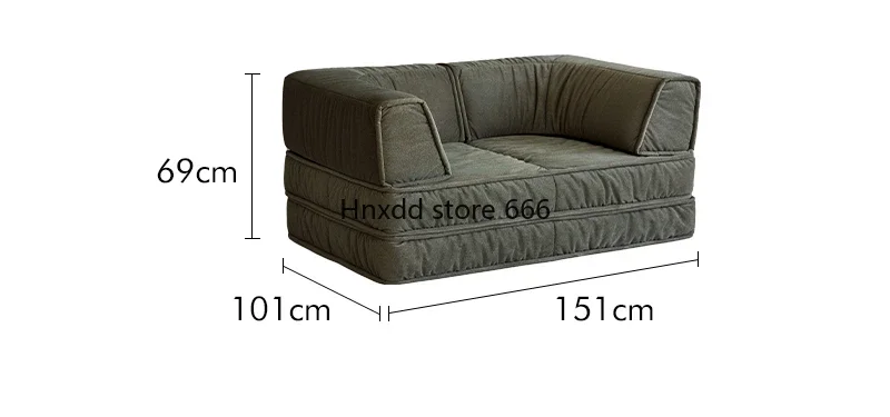 

Sofa bed movable module small apartment living room