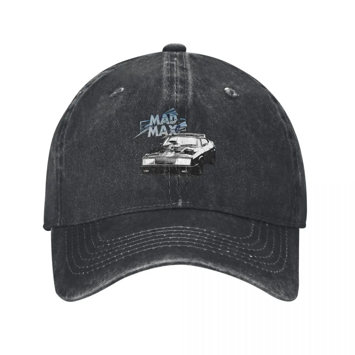 Washed Men's Baseball Cap Stalwart Trucker Snapback Caps Dad Hat Mad Max V8 Interceptor Golf Hats