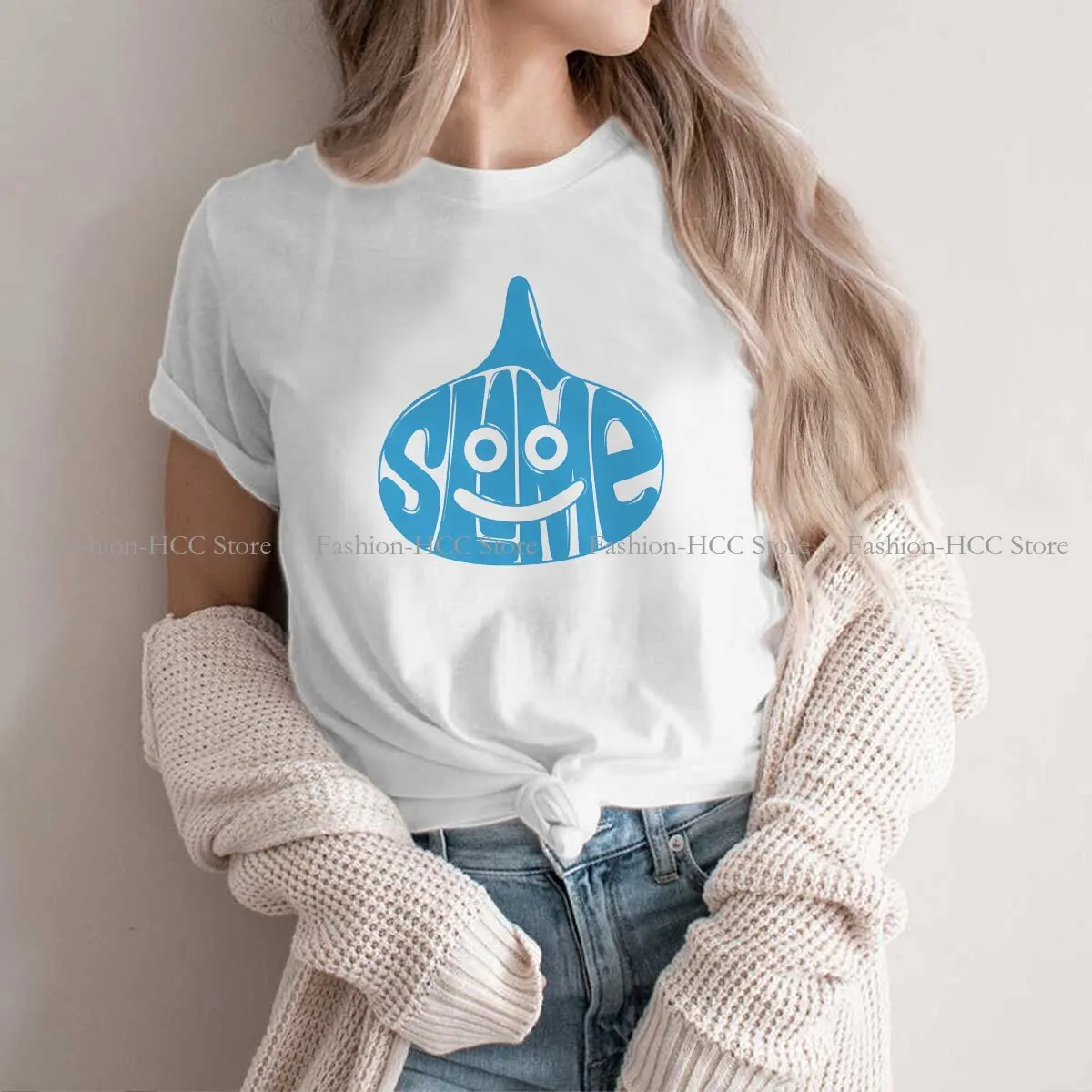 Slime Typography Unique Polyester TShirt  Comfortable Hip Hop Gift Clothes  T Shirt Stuff