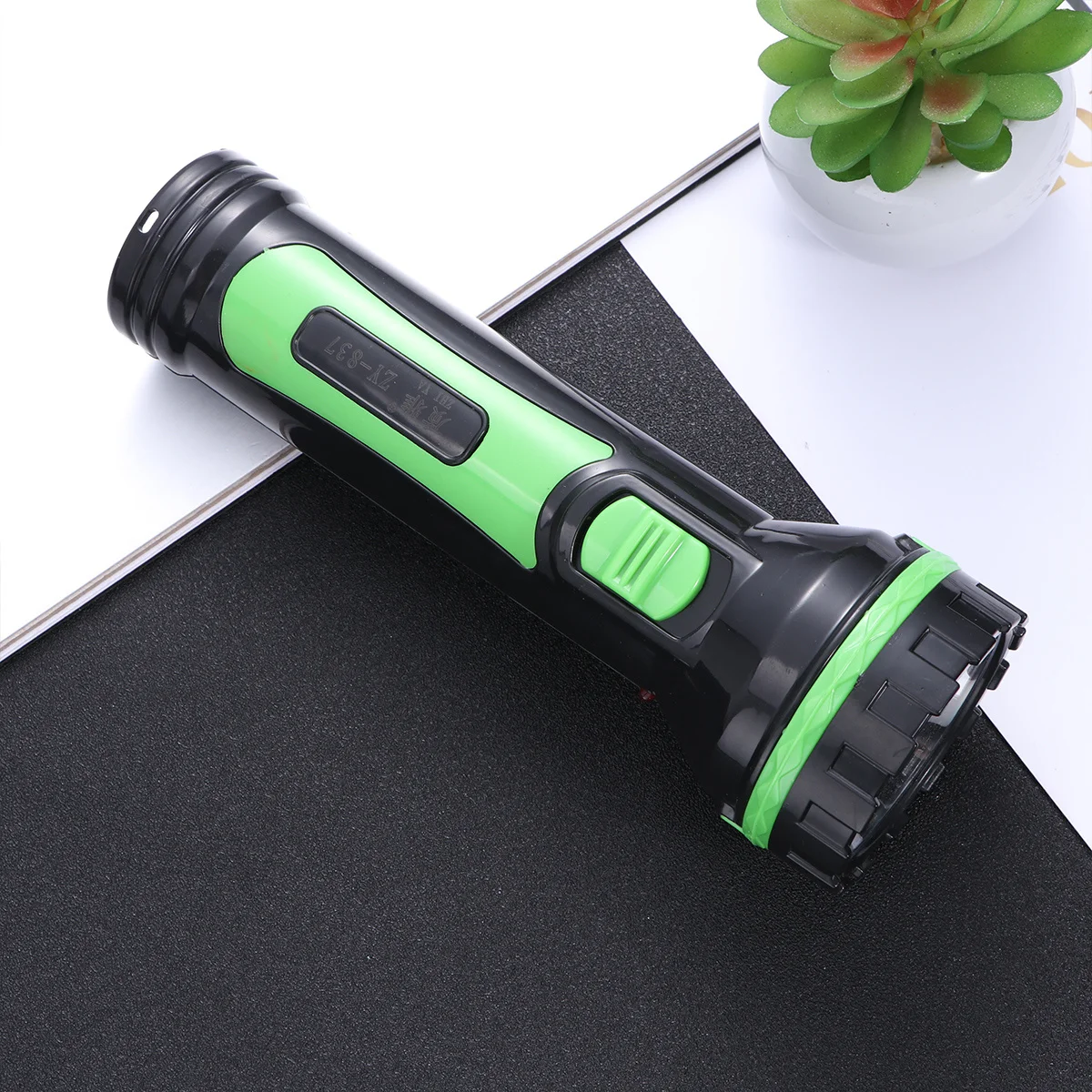 مصباح يدوي LED صغير عالي الطاقة، مادة ABS محمولة، خفيفة الوزن، قوية، عمر طويل، للاستخدام المنزلي في الهواء الطلق، لون عشوائي