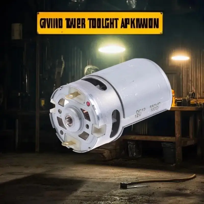 

Универсальный электродвигатель постоянного тока Mini 550 12 В, 9 зубьев; Деталь электроинструмента для бензопилы, газонокосилки, ремонта газонокосилок