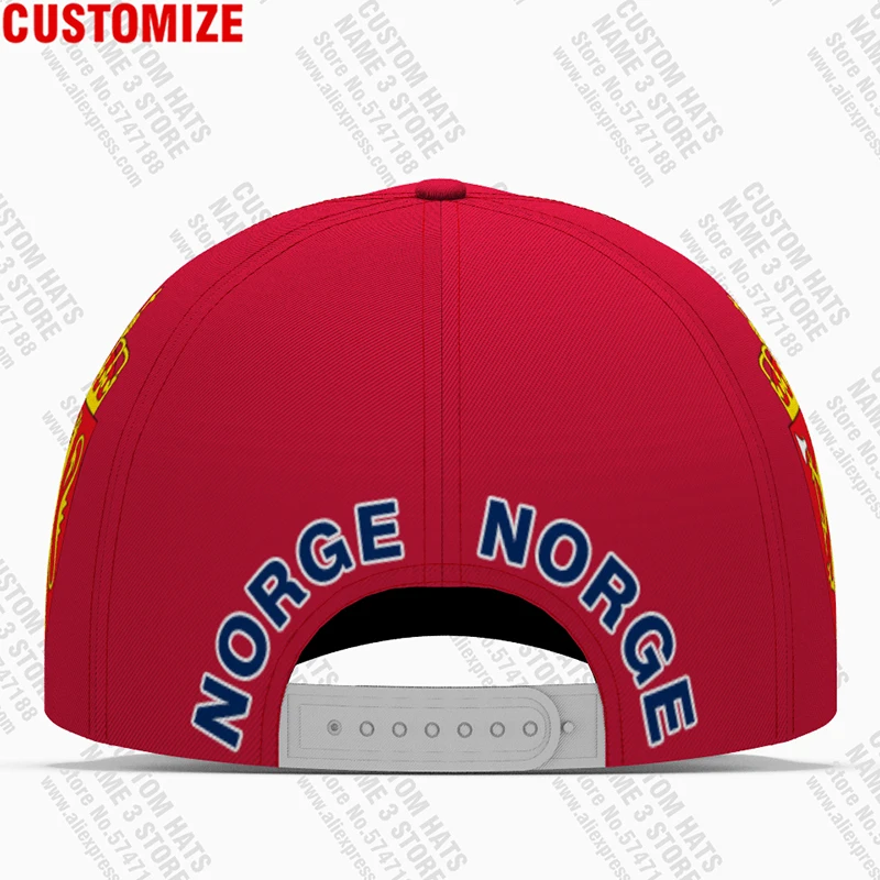 Norway Baseball Caps Free 3d Custom Made Name Team Logo Aw Hats Nor Country Travel Norge Norwegian Nation Kingdom Flags Headgear