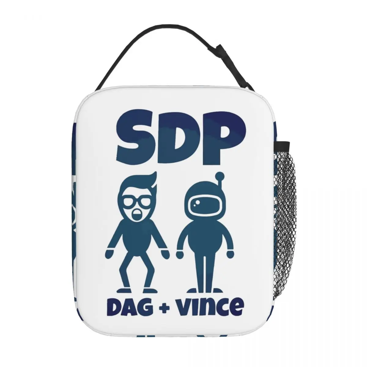 SDP band Dag VINCE Music hip hop SINGER กระเป๋าอาหารกลางวันเก็บความร้อนแบบพกพากล่องเบนโตะเก็บความร้อนสำหรับผู้ชายผู้หญิงกล่องอาหารกลางวัน