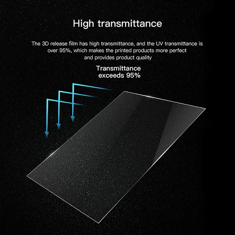 5 szt. Folii FEP do drukarek 3D LCD na żywicę ANYCUBIC Photon Mono 4 Ultra X 6k M5 Elegoo Mars Saturn 2 3 Creality Halot — zdjęcie produktu 3