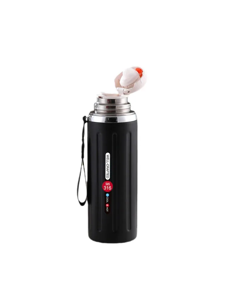Bouteille Thermos flacons sous vide gobelet 316 bouteille d'eau thermique en acier inoxydable garder au chaud et au froid tasse isolée Drinkware
