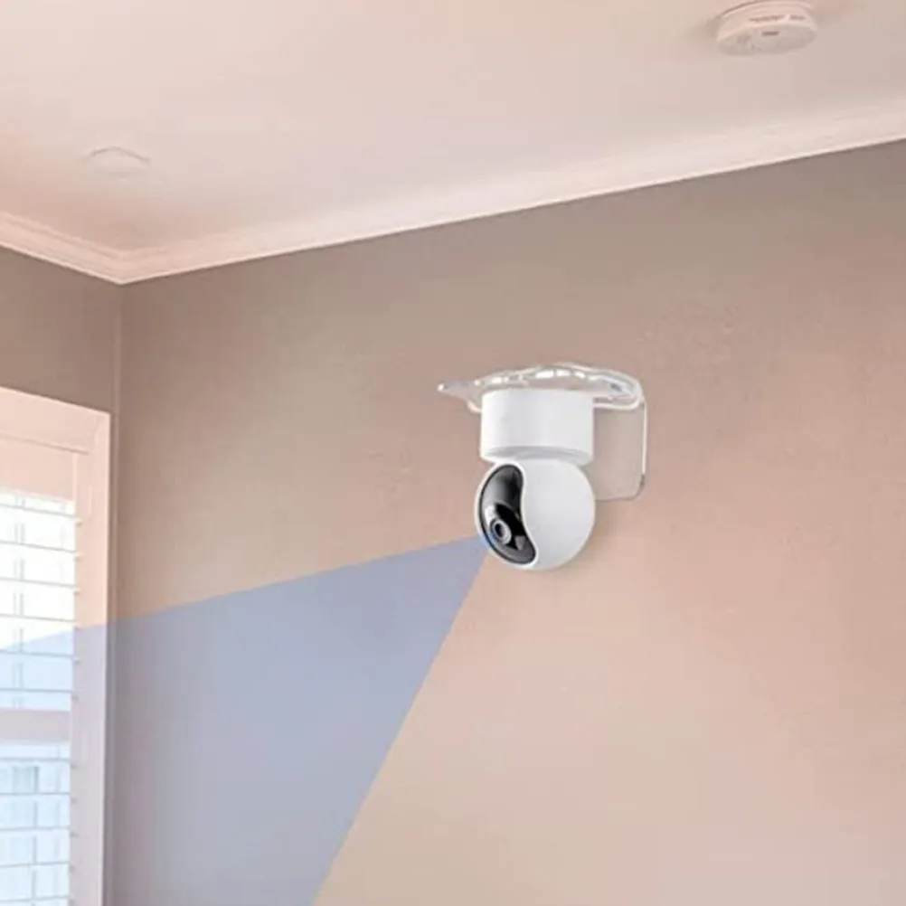3Pcs Sturdy Acrylic Wall Mount Bracket for Camera Speaker Router Monitor Action Figure Secure Floating Shelf Wall Camera Shelf