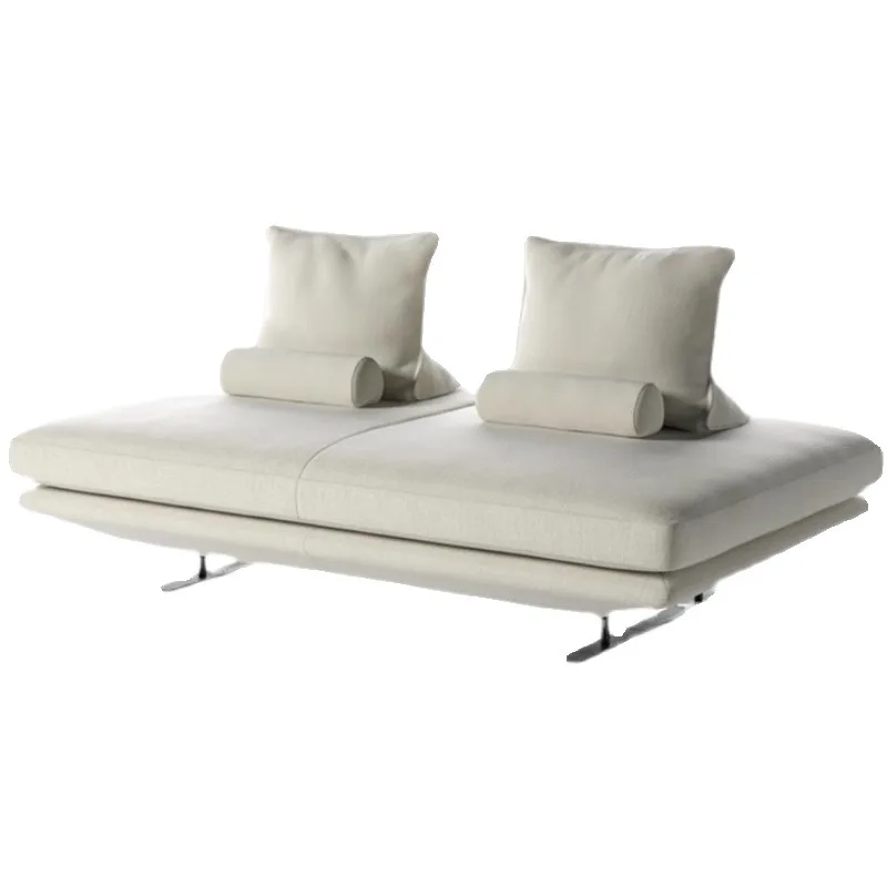 Sofa, minimalist living room, double-sided seating without armrests, wabi sofa, sofa