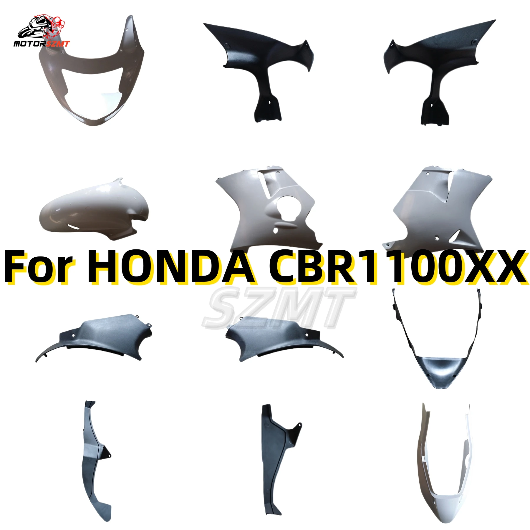 ABS Plastic Body Kit For HONDA CBR1100XX CBR 1100XX CBR1100 XX 1996-2007 Blackbird Injection Bodywork Motorcycle Fairing Sets