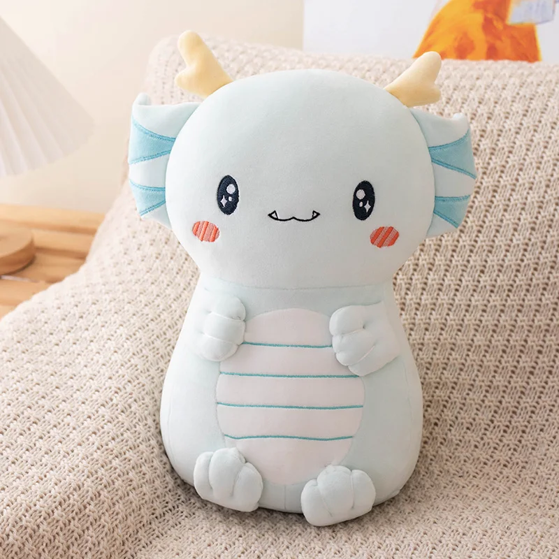 AIHANCH Cojín cervical de anime, dragón blanco, juguete de peluche para niños, cojín cervical de viaje, lindo dragón kawaii, juguete de peluche para Navidad, regalo de cumpleaños AIHANCH Cojín cervical de anime, dragón blanco, juguete de peluche para niños, cojín cervical de viaje, lindo dragón kawaii, juguete de peluche para Navidad, regalo de cumpleaños