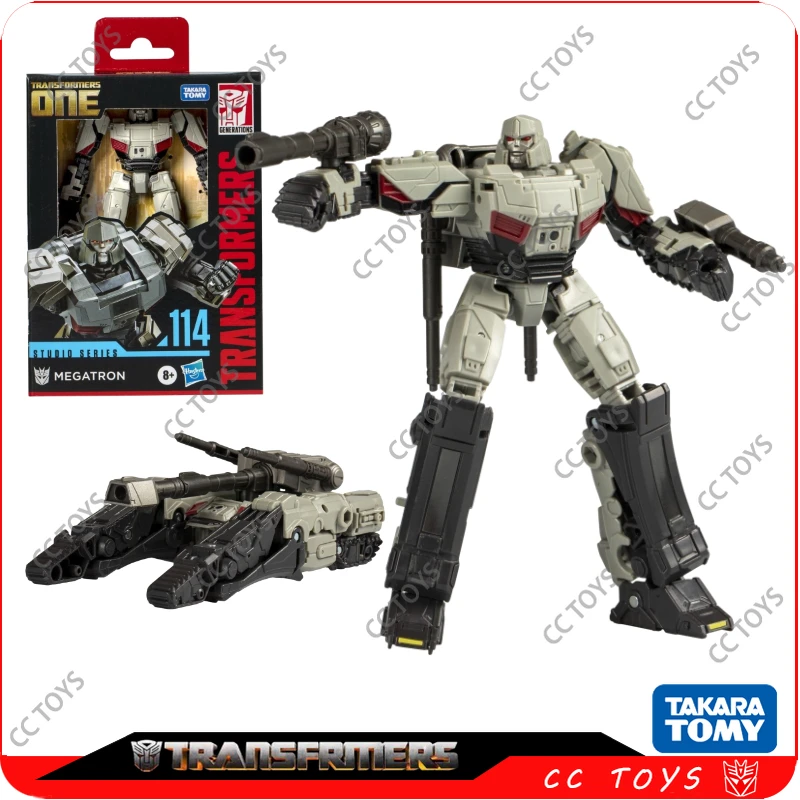 In Stock Takara Tomy Transformers Studio Series SS114 Deluxe Class Megatron Anime Toys Action Figure Gifts Hobbies