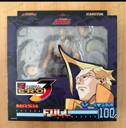 En Stock, Figura de Acción de Nash de Street Fighter Alpha HKCC, Edición Exclusiva con Traje Blanco, Color Alternativo, Marca Storm Toys