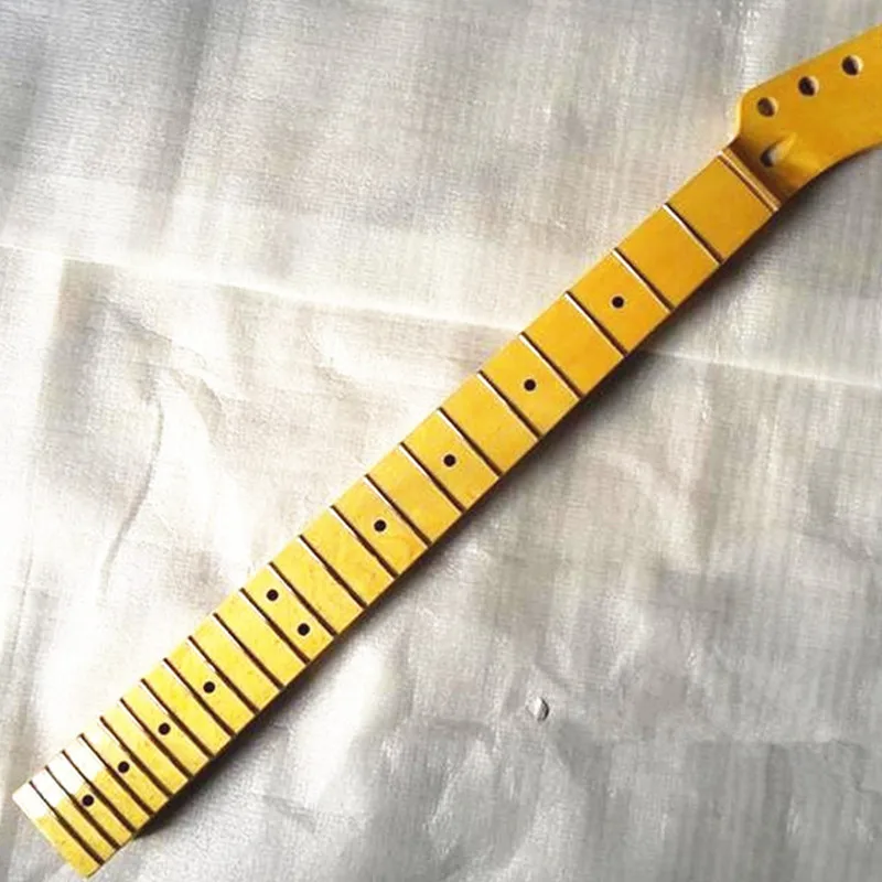 Disado 22-Bund-E-Gitarrenhals mit Inlay-Punkten aus Ahorn, Gitarrenteile, Gitarrenzubehör, Musikinstrumente – Detail 2