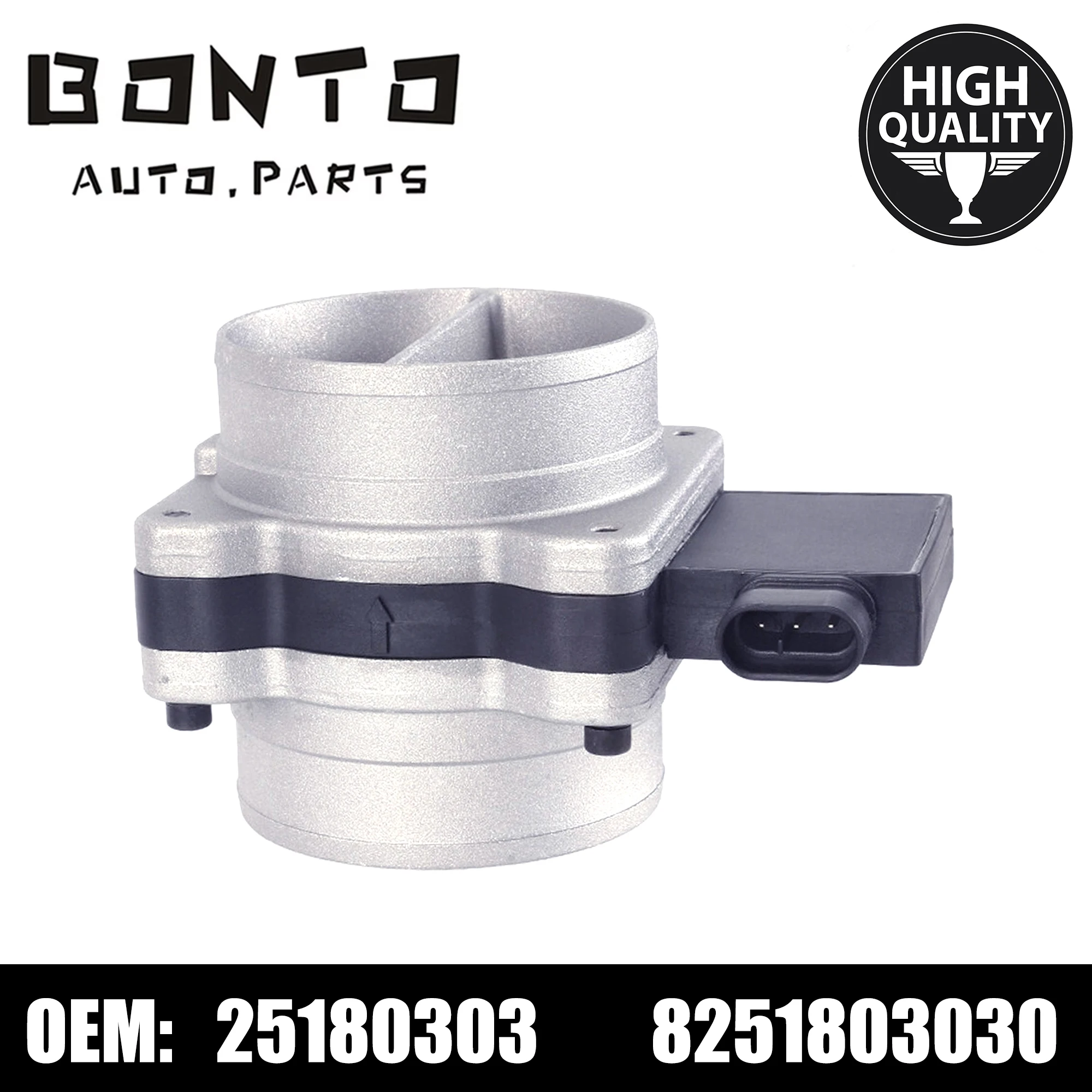 

Датчик массового расхода воздуха BONTO MAF для Buick, Chevy, GMC, Olds, Pontiac, Isuzu. Замена 25180303, 8251803030, 8251668461, 25008207