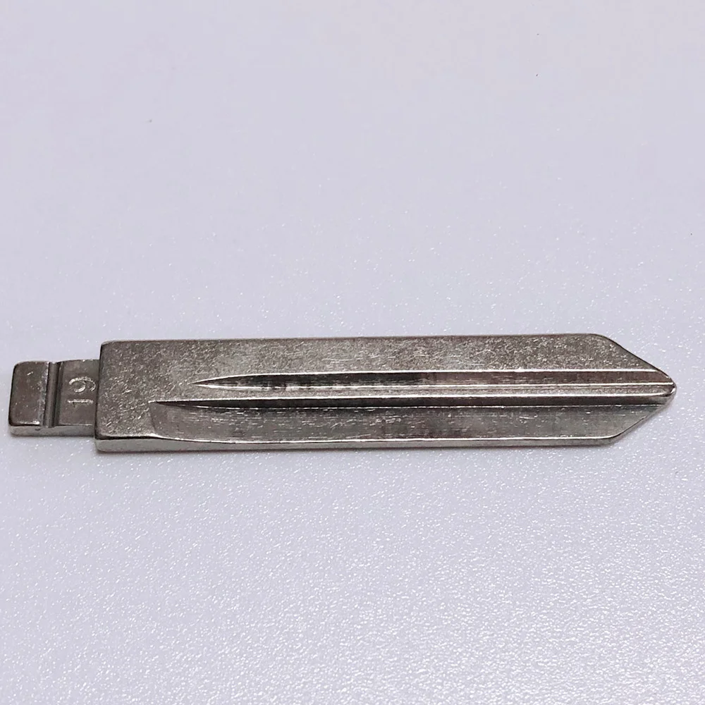 10pcs Uncut Flip Metal Key Blade 19# FO38 for KD Keydiy  VVDI Remotes Universal Key Blank insert No.19