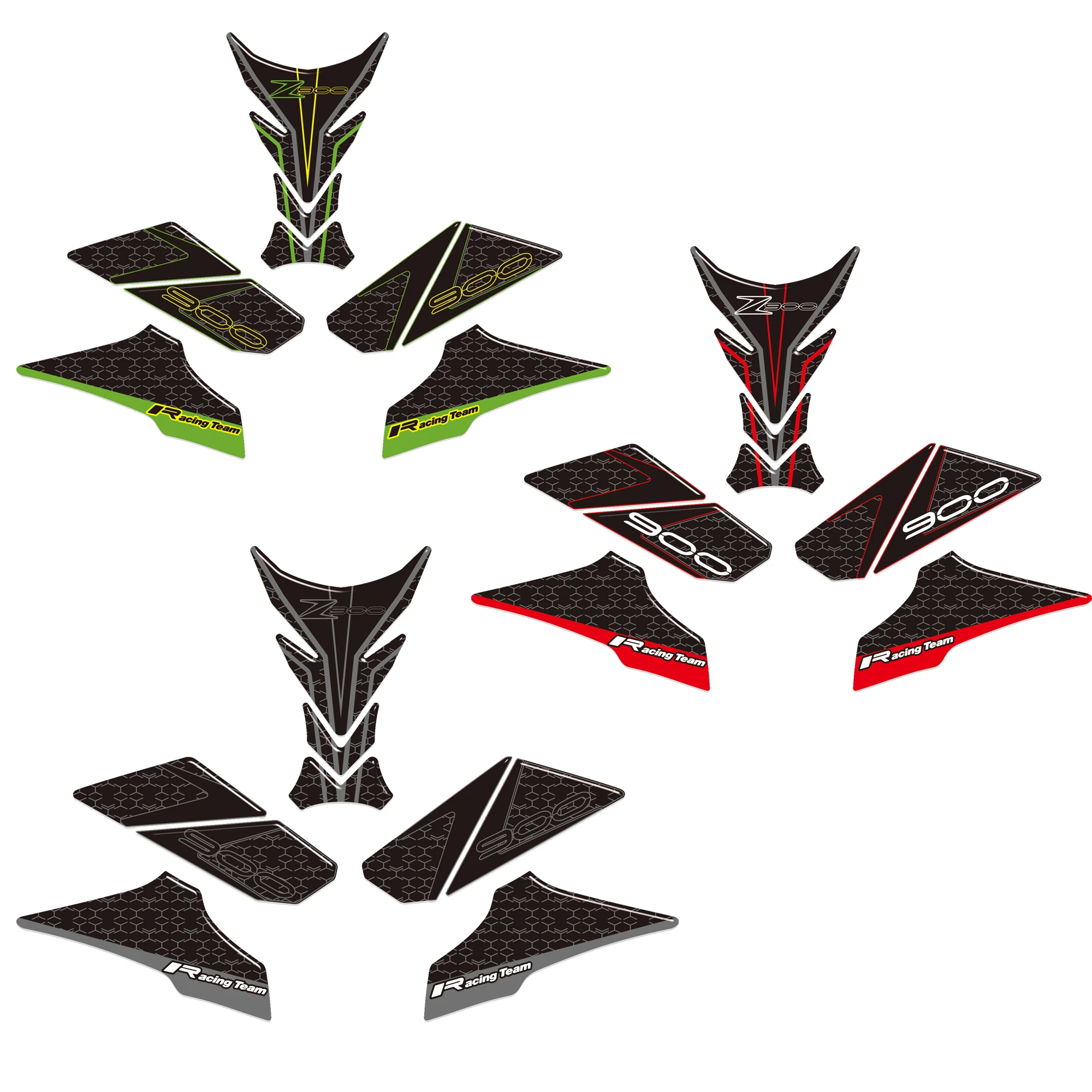 

Наклейки для мотоциклов, 3D-защита, совместимые с аксессуарами для мотоциклов Kawasaki Z900