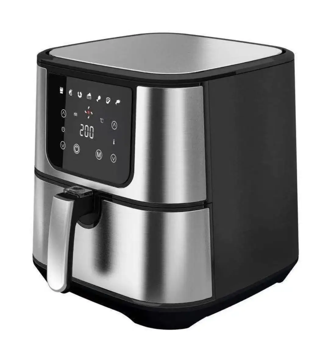 

2026 New Model Multi-functionalFactory Smart 5.5L 6.5 L Digital Air Fryer No Oil Healthy Non Stick Air Fryer