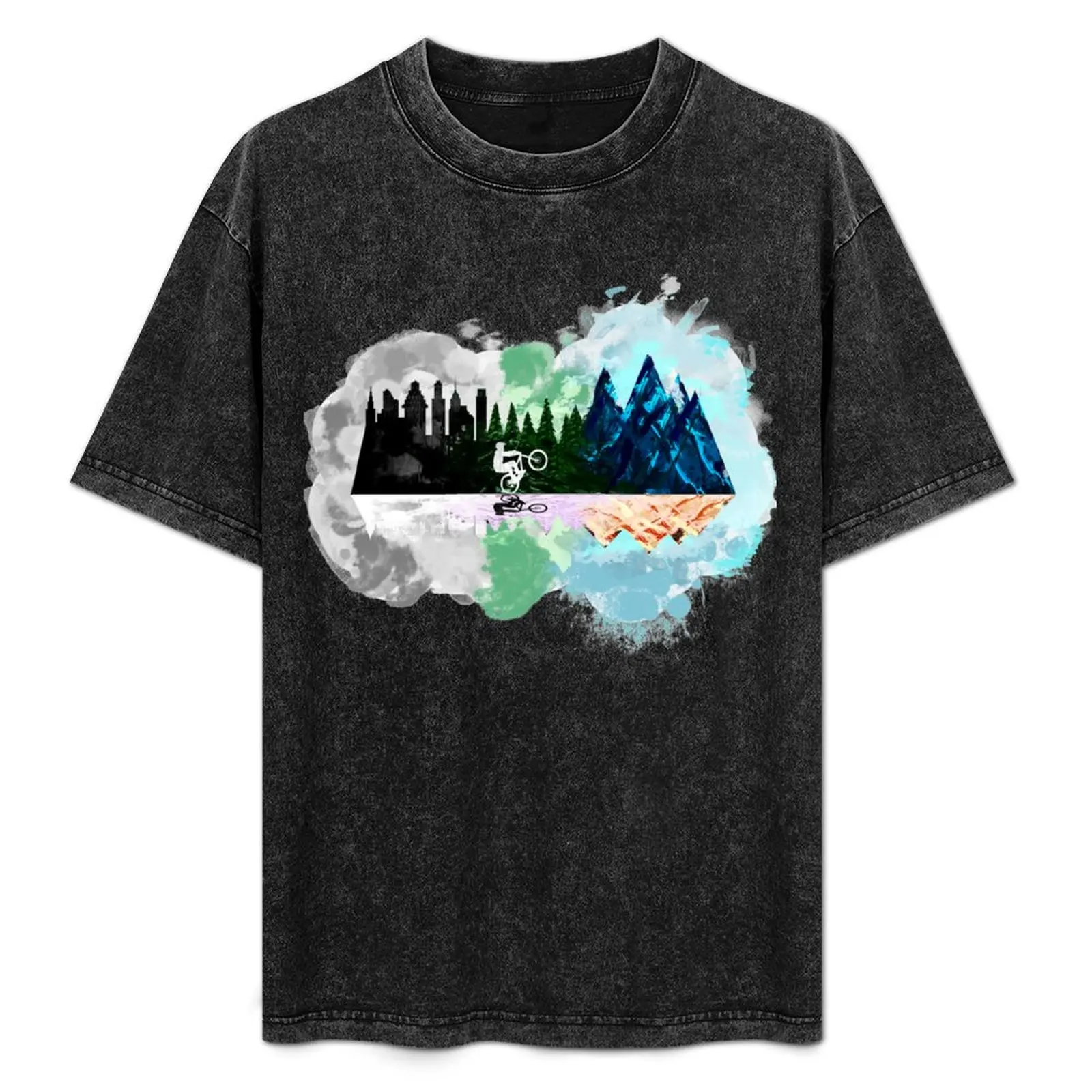 

Go to the Mountains T-Shirt High Elasticity Sports Tee Shirt
