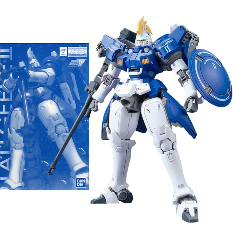 Bandai Gundam Model Kit Assemble Figure MG 1/100 TallgeeseII  Anime Character New 18cm Action Doll Collect Gift Toy for Kids