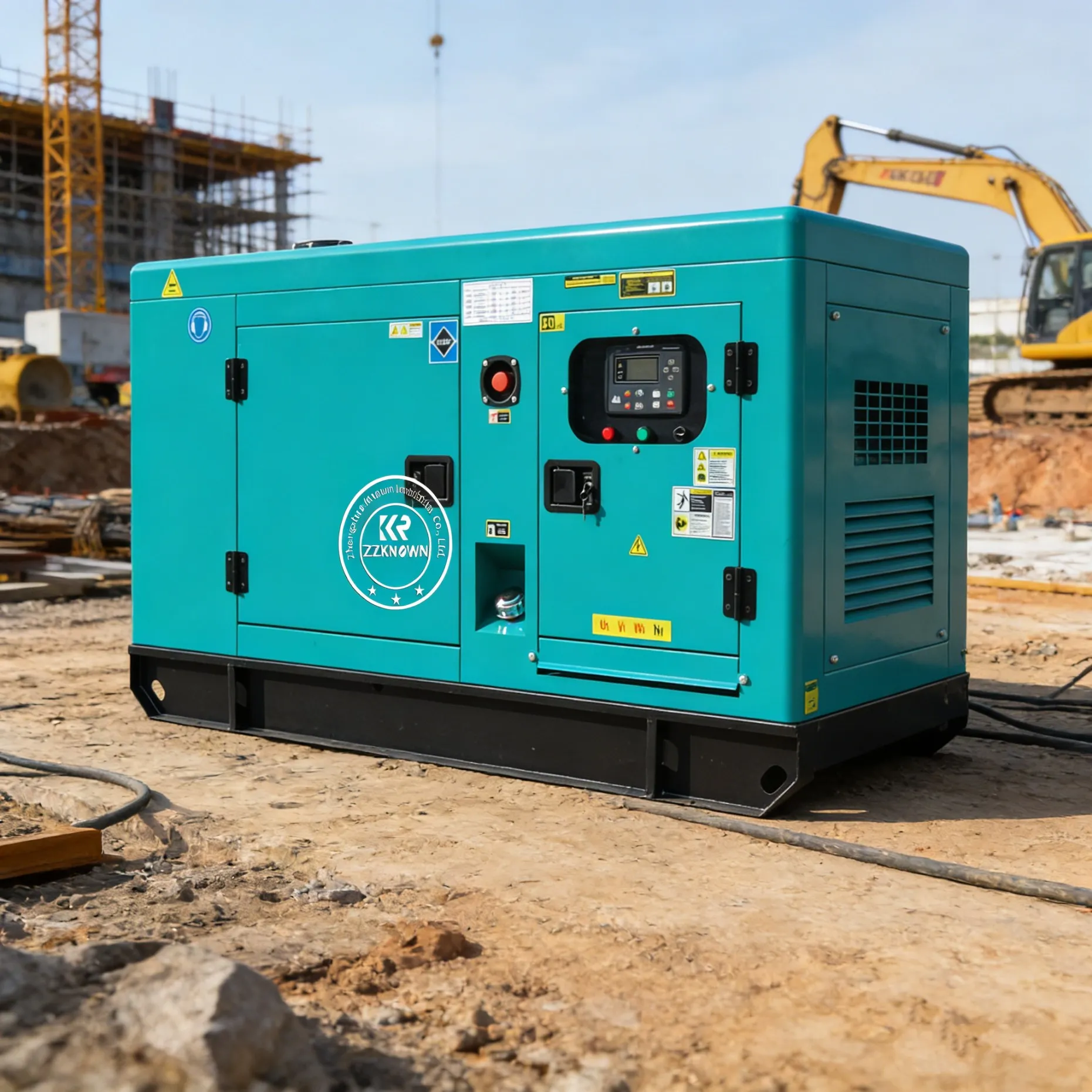 10Kw Diesel Generator 220V Emergency Power Supply 380V Industrial Generator Set, Factory Customized