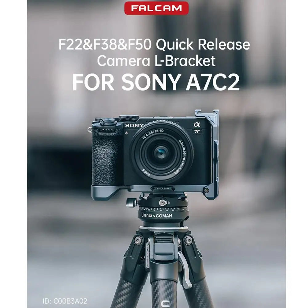 FALCAM C00B3A02 Quick Release Camera L-beugel (VOOR SONY A7CII)