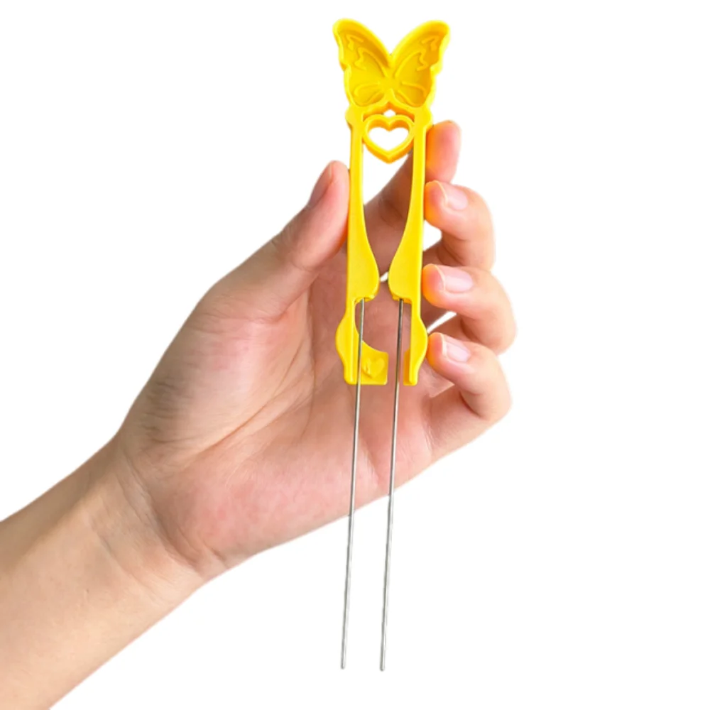 High-quality Beans Fusion Beans Pen Handmade Multifunctional Collage Beans Needle Educational Double Needles Perler Bead Tweezer