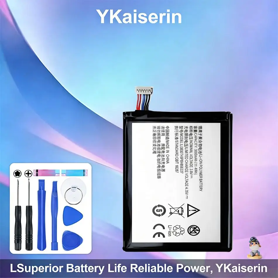 Аккумулятор для мобильного телефона Li3830T43P6h856337 3000 мАч для ZTE Blade X9 G719C N939St Qingyang 3 S6 Lux Q7-C V5 Pro N939SC N939SD