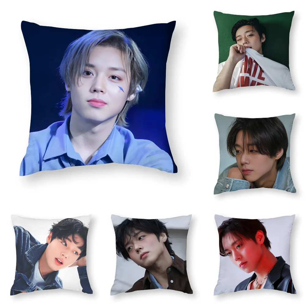 

P-Park Ji-HoonS Pillow Case 3D Print Polyester Fiber 45*45 cm Home Sofa Throw Pillow Cover Decoration Festival Gift