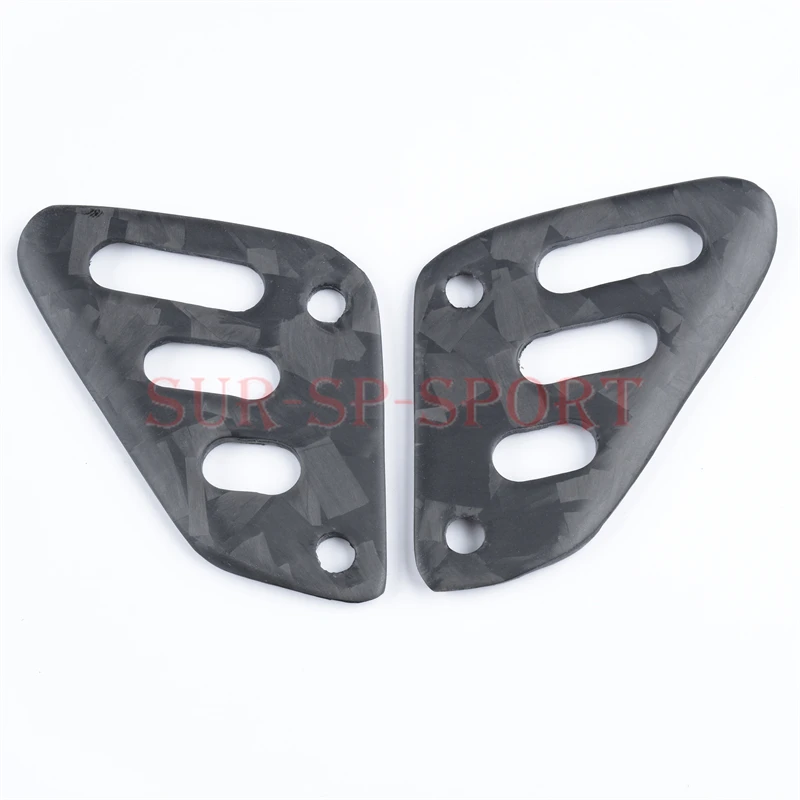 

Rearset Foot Mount Heel Guard Plates For APRILIA RSV4 TUONO V4 2021-2022 Full Dry Carbon Fiber Forged