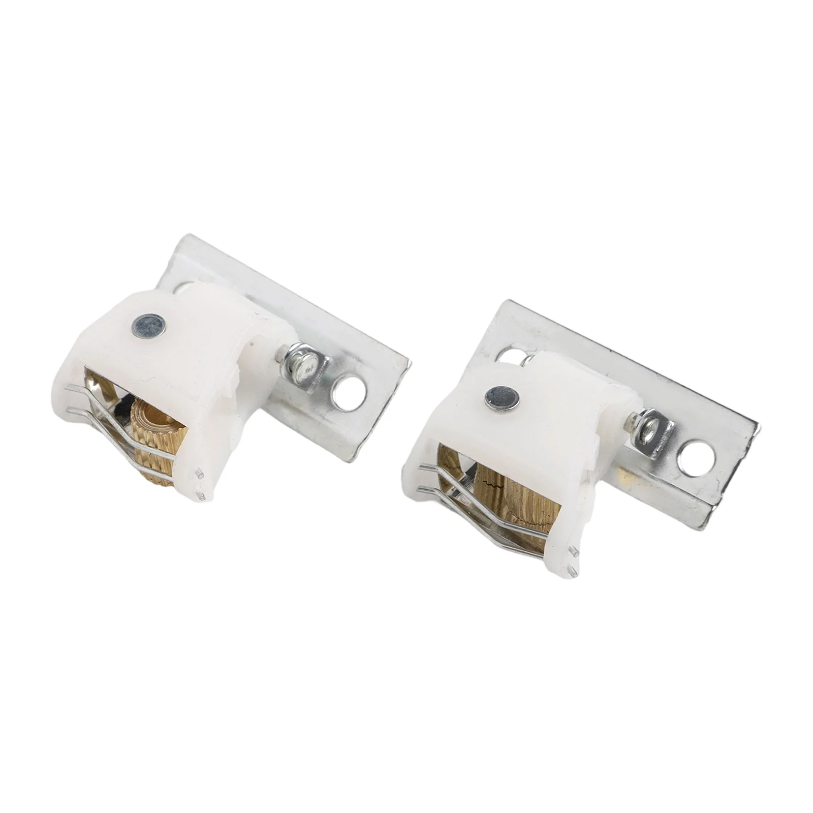 Metal Curtain Locks 4 Pcs Pulley Set For Roman Blinds Cord Adjustment Wall Mount Window Shading System Home Office Supplies