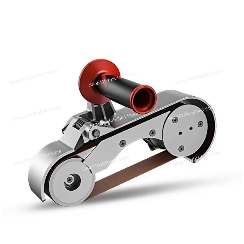 Electric Round Tube Drawing Machine Working Head, 10-250MM Diameter, 618x40MM Belt Sander for Stainless Steel Pipe Polishing