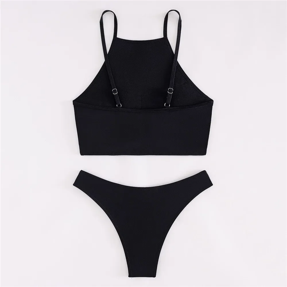 Black Bikini Mujer Sexy Swimsuit Women 2024 Push Up Swimwear Summer New Bathing Suit Brazilian Bikinis Sets Beach Swimming Wear