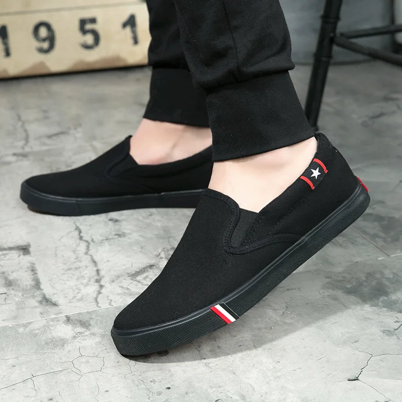 2024 Men Vulcanize Shoes Men Shoes Sneaker Men Canvas Loafer Man Designer Shoes White Shoe Sport Shoe Solid Driving Shoe Tenis