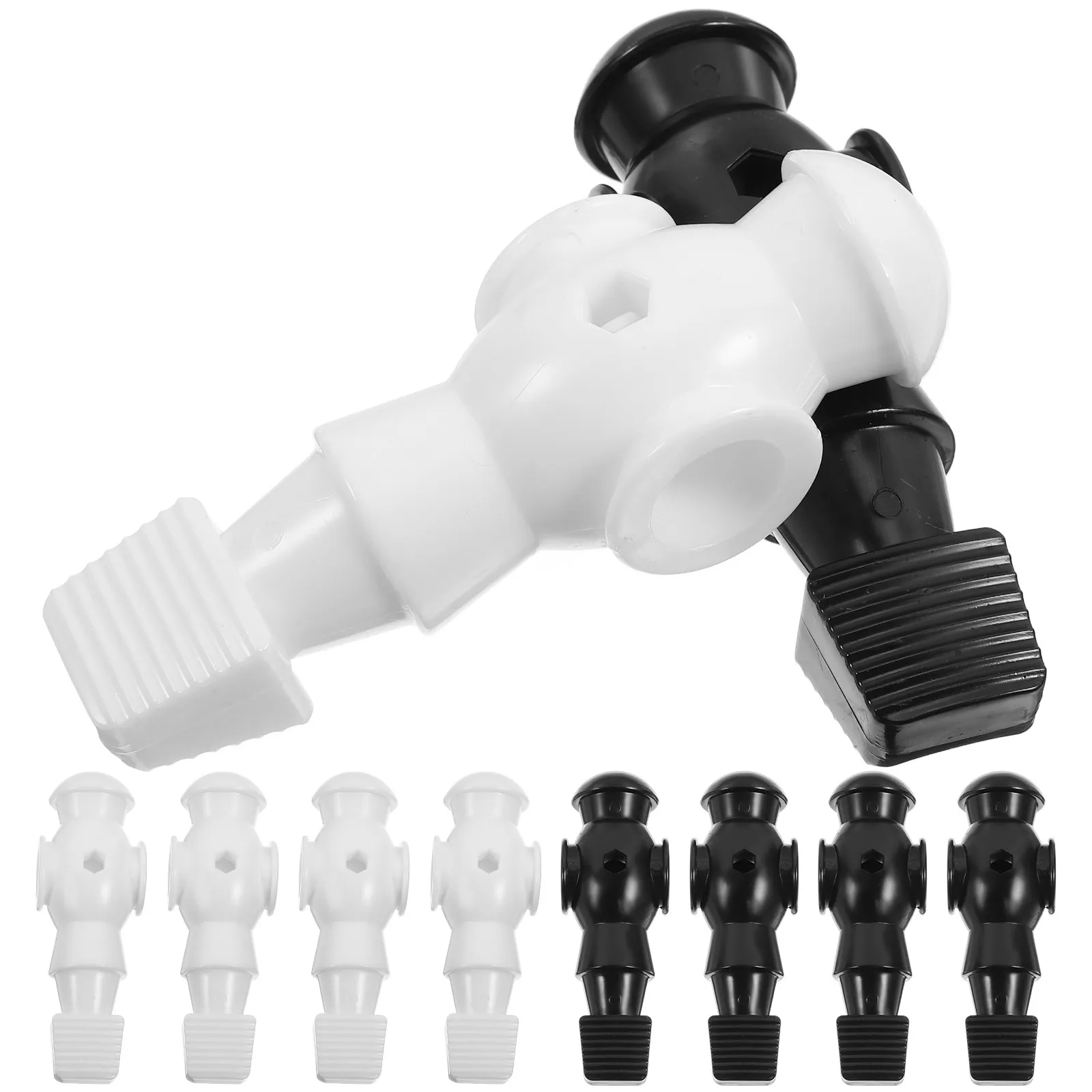 

26Pcs Table Football Players Plastic Figures Standard Fit Colors Precise Game Experience Foosball Table Accessories