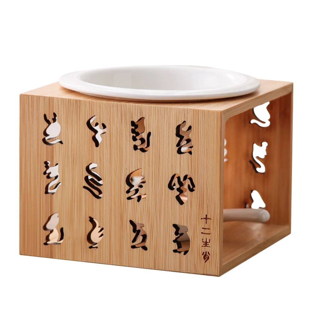 

C Light Stove Ceramic Bamboo Essential Oil C Aromatherapy St Container Retro Decor Home Party Wedding Banquet Indoor