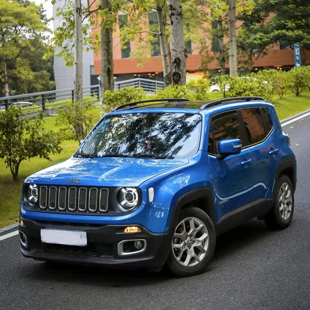 

For Jeep Renegade LED Headlight 2015-2021 Headlights Led DRL Turn Signal High Beam Angel Eye Projector Lens