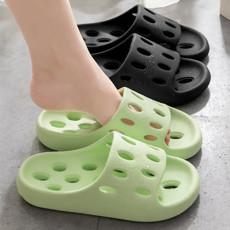 

Home Slipper Woman Cloud Summer Sandals Leaking Men Flip Flops Beach Slides Casual House Shoes Flat Eva Female Male Non Slip