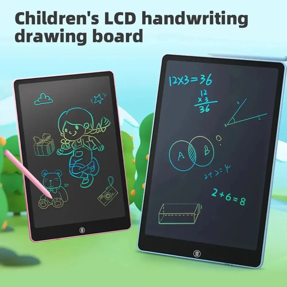 Tablette d'écriture LCD pour enfants, planche à dessin magique, jouets Graffiti SketchSub, tableau noir d'écriture manuscrite, cadeau jouet pour enfants, 6.5 pouces, 8.5 pouces, 16 pouces