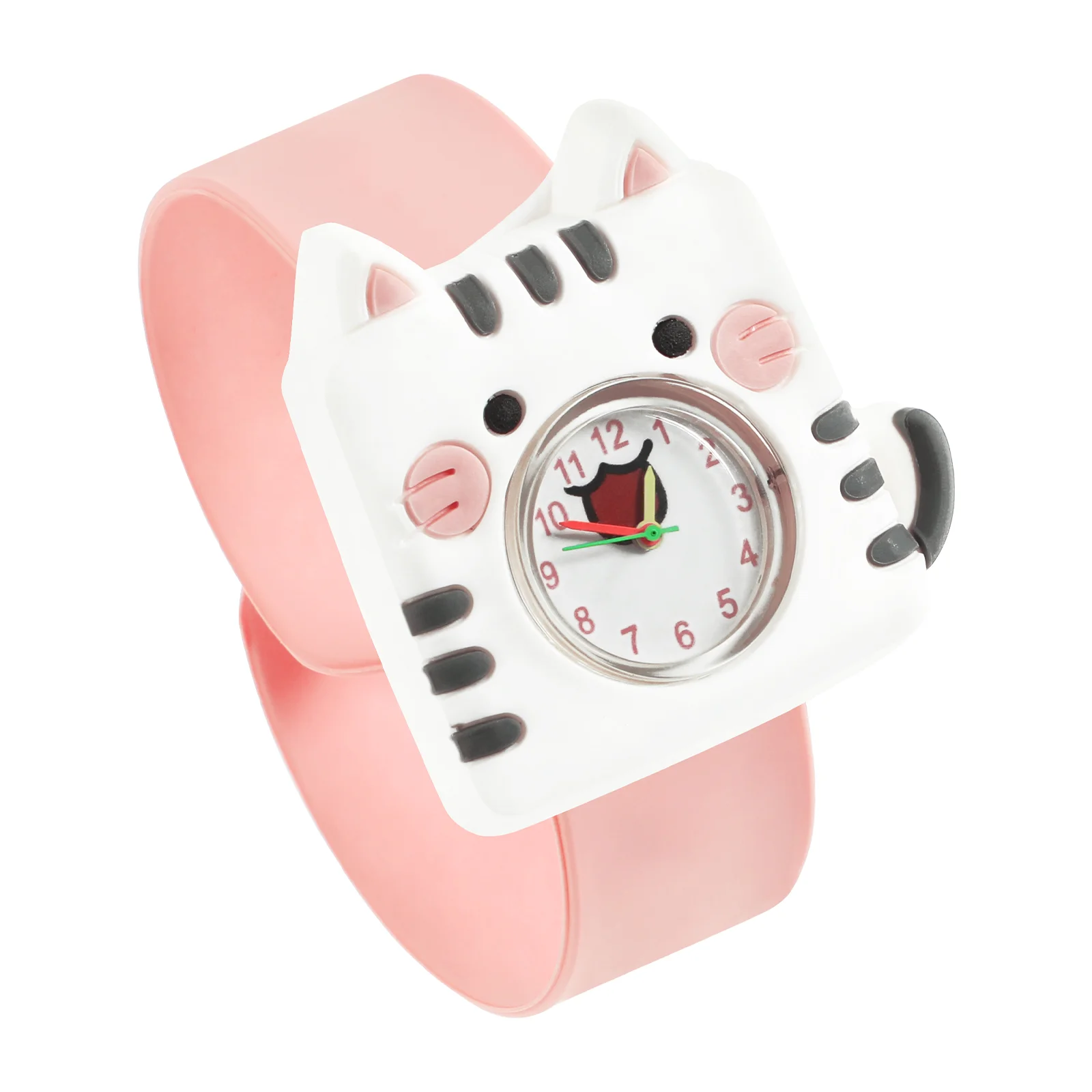 

Papa Circle Cartoon Hands Toddler Bracelets Snap Kids Waterproof Watch