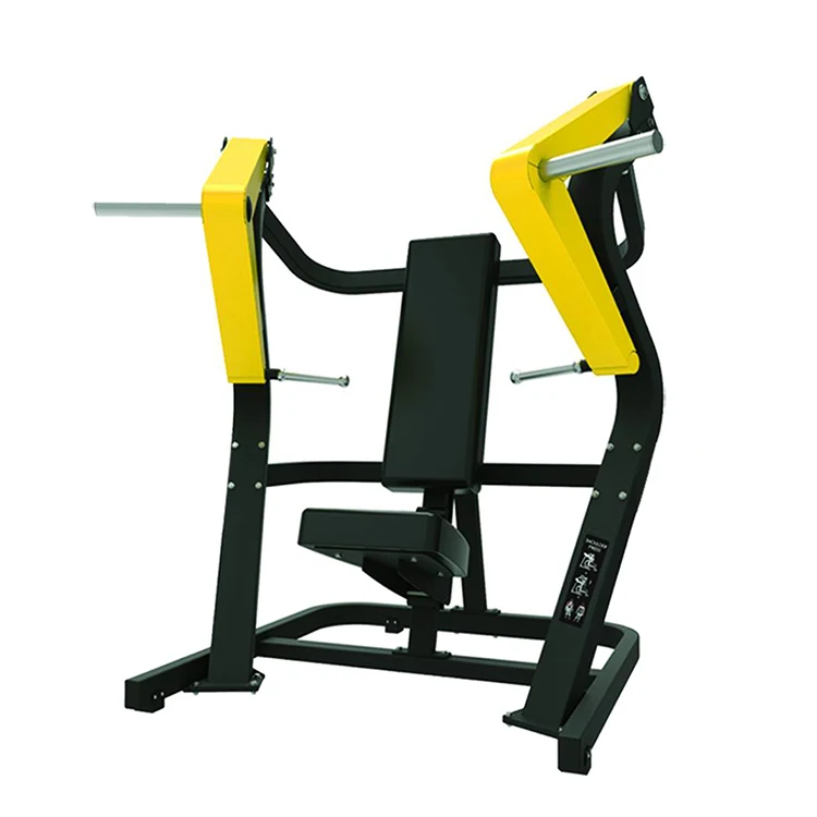 Gym Professional Commercial Plate Loaded Incline Chest Clip Press Weight Bench For Free Strength Training