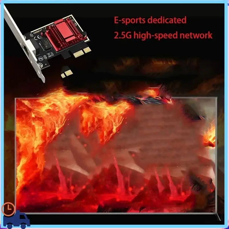 

Новейшая сетевая карта PCI-E 2,5G PCI Express Сетевая карта 2,5G Гигабитная бесчернильная сетевая карта