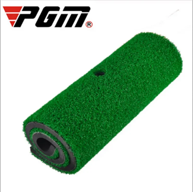 PGM Indoor Backyard Golf Mat Training Hitting Pad Practice Rubber Tee Holder Grass Mat Grassroots Green 60cm*30cm