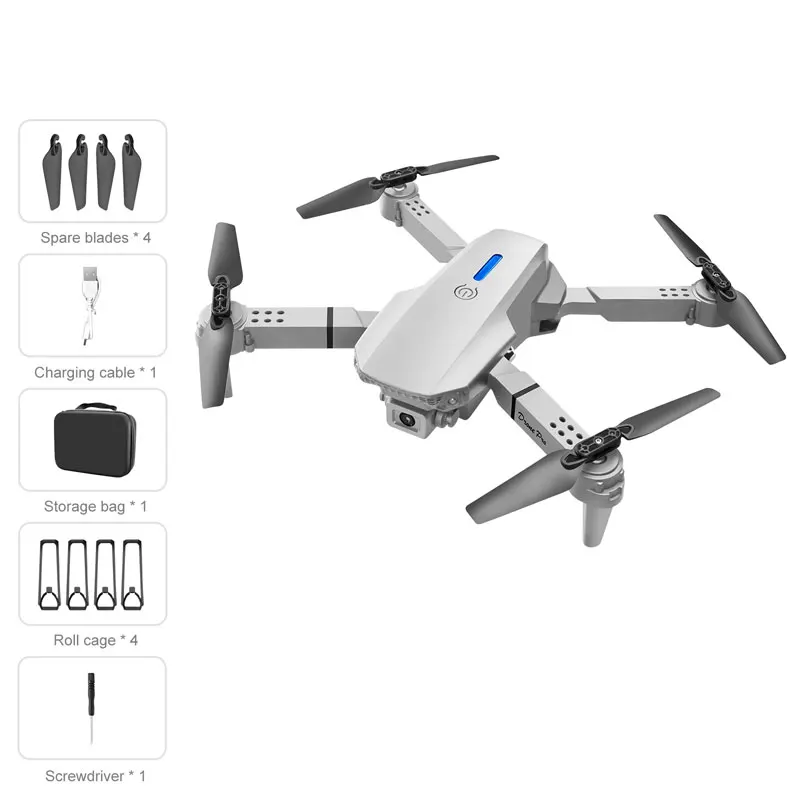 

2025 Upgraded Drone 4K HD Aerial Photography Dual Camera Foldable Quadcopter RC Toy for Kids Gift