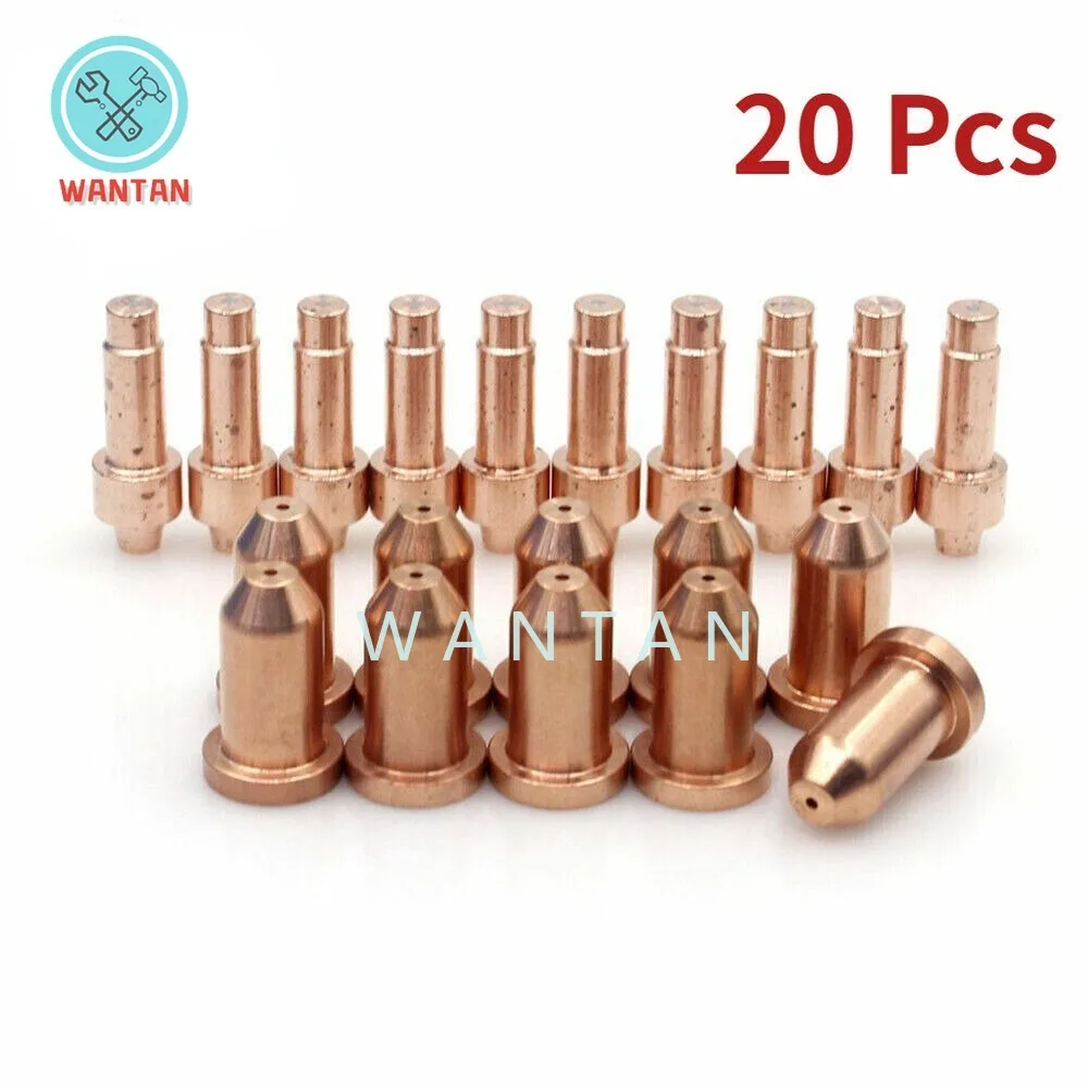 

10pcs 249926 Electrode10pcs 249928 Nozzle Tip Fit for Miller Spectrum 625 X-TREME Plasma Cutting XT40 Torch Consumables