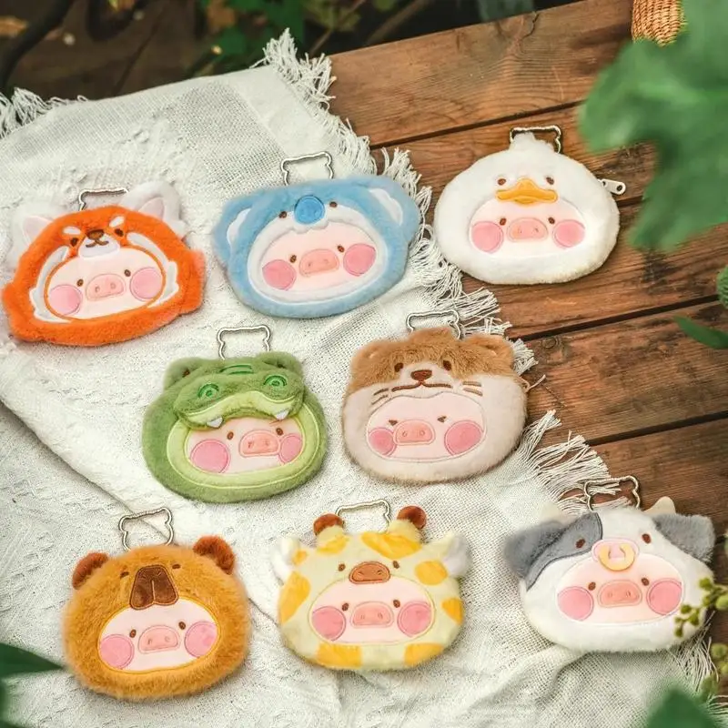 

Lulu Pig Animal Party Change Pack слепая коробка портативный кулон декоративный рюкзак кулон аниме милые вентиляторы игрушки на день рождения подарок