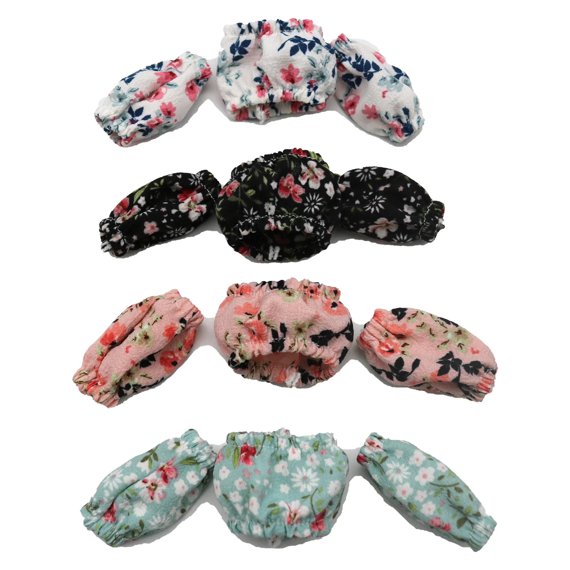 Nieuwe poppenkledingaccessoires bloemen bubble mouw gezwollen voor 30 cm pop 1/6 kleine rokset 30 cm